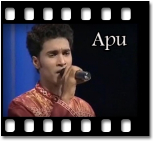 Aaj Brishtir Din Karaoke With Lyrics