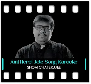 Ami Herei Jete Chai Karaoke With Lyrics