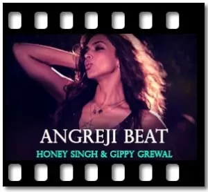 Angreji Beat Karaoke With Lyrics