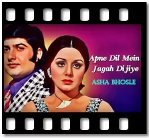 Apne Dil Mein Jagah Dijiye Karaoke With Lyrics