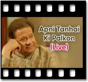 Apni Tanhai Ki Palkon (Live) Karaoke With Lyrics