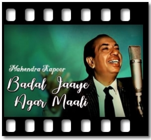 Badal Jaaye Agar Maali Karaoke MP3