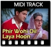 Banda Parwar Tham Lo Jigar - MIDI