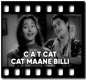 C A T Cat Cat Maane Billi (With Female Vocals) Karaoke With Lyrics