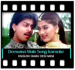 Deewana Main Tera Deewana Karaoke With Lyrics