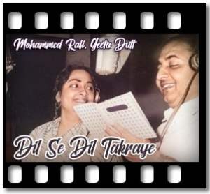 Dil Se Dil Takraye Karaoke With Lyrics