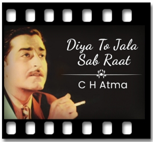 Diya To Jala Sab Raat Karaoke With Lyrics