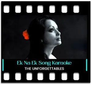 Ek Na Ek Shamma Andhere Mein Karaoke With Lyrics