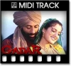 Main Nikla Gaddi Leke - MIDI