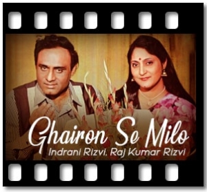 Ghairon Se Milo Karaoke With Lyrics