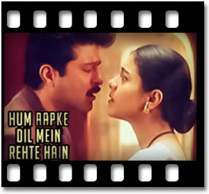 Hum Aapke Dil Mein Rehte Hain (With Guide Music) Karaoke With Lyrics