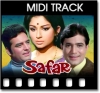 Hum The Jinke Sahare - MIDI