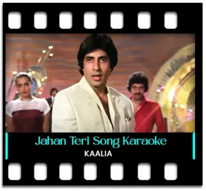 Jahan Teri Ye Nazar Hai Karaoke With Lyrics