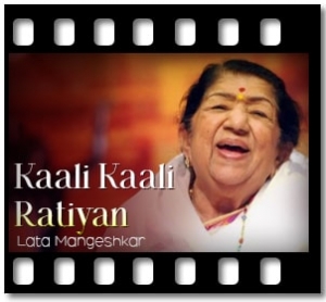 Kaali Kaali Ratiyan Karaoke With Lyrics