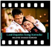 Laal Dupatta Udd Gaya Re Mera Karaoke With Lyrics