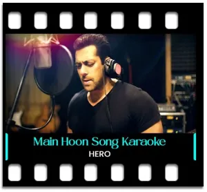 Main Hoon Hero Tera Karaoke With Lyrics