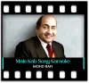 Main Kab Gaata Mere Swar Mein - MP3