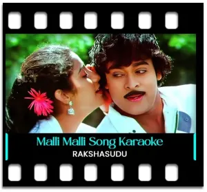 Malli Malli Karaoke With Lyrics
