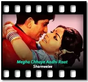 Megha Chhaye Aadhi Raat Karaoke MP3