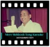 Mere Mehboob Tere Dam Se (Without Chorus) - MP3