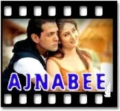 Meri Zindagi Mein Ajnabee Karaoke With Lyrics