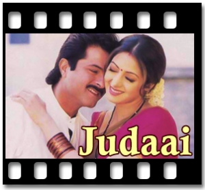 Mujhe Ek Pal Chain Na Aaye (Judaai Judaai) Karaoke With Lyrics