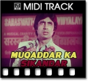 O Saathi Re Tere Bina (Female) - MIDI