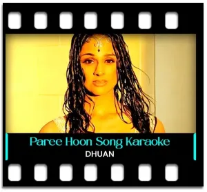 Paree Hoon Main Karaoke With Lyrics