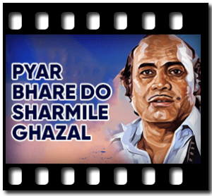 Pyar Bhare Do Sharmile Karaoke With Lyrics