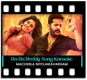 Ra Ra Reddy Karaoke With Lyrics
