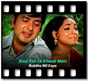 Raat Kali Ek Khwab Mein Karaoke MP3