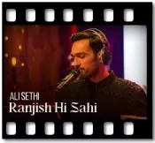Ranjish Hi Sahi (Unplugged) (With Guide) - MP3