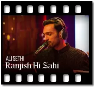 Ranjish Hi Sahi (Unplugged) (With Guide) Karaoke With Lyrics