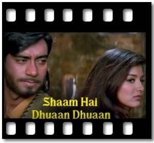 Shaam Hai Dhuaan Dhuaan Karaoke With Lyrics