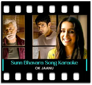 Sunn Bhavara Karaoke With Lyrics