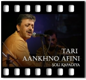 Tari Aankhno Afini Karaoke With Lyrics