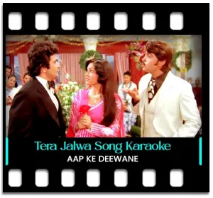 Tera Jalwa Tauba Hai Karaoke With Lyrics