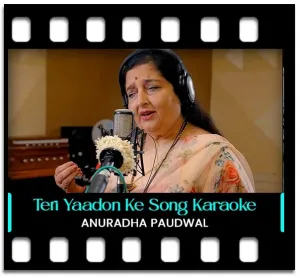 Teri Yaadon Ke Jhoole Mein Karaoke With Lyrics
