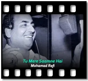 Tu Mere Saamne Hai Karaoke MP3