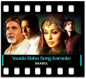 Vaada Raha (Sad Version) Karaoke With Lyrics