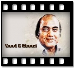 Yaad E Maazi Karaoke With Lyrics