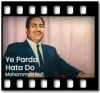 Ye Parda Hata Do (With Female Vocals)  - MP3