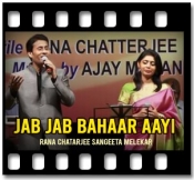 Jab Jab Bahaar Aayi(Live) (With Female Vocals) - MP3